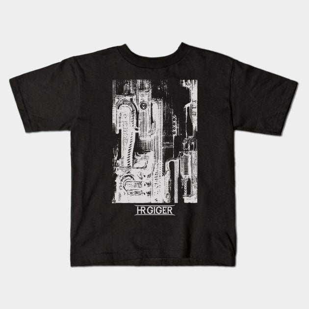 Giger New York Kids T-Shirt by MattDesignOne